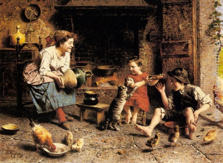 Eugenio Zampighi Mealtime
